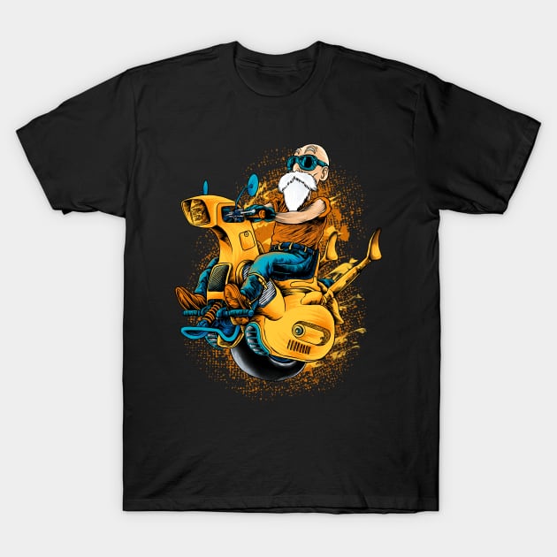 Master Roshi T-Shirt by midthos